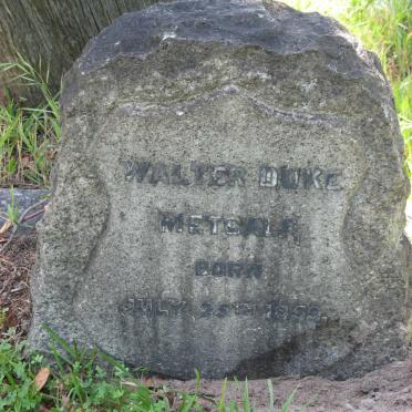 METCALF Walter Duke 1859-1923