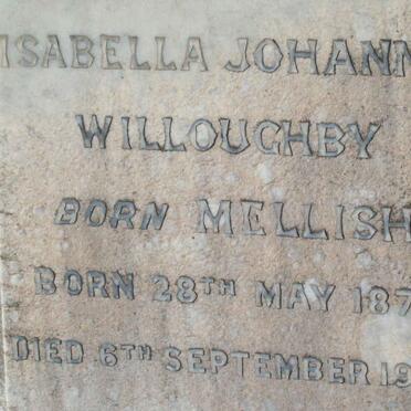 WILLOUGHBY Isabella Johanna nee MELLISH 1878-1956