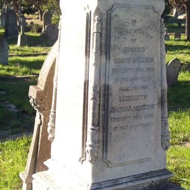 MELLISH Edward Henry -1913 &amp; Elizabeth Jacoba -1920