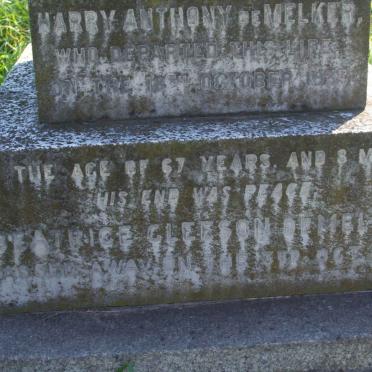 MELKER Harry Anthony, de -1933 &amp; Beatrice Gleeson -1965 