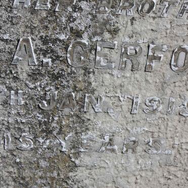 MERAND Rose nee CERFONTYNE -1913 :: CERFONTYNE Archibald A. -1915 