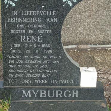 MYBURGH René 1966-1986