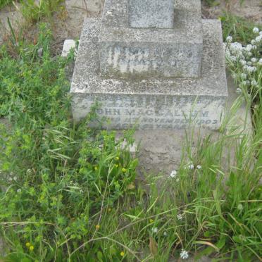 MACCULLUM John -1903