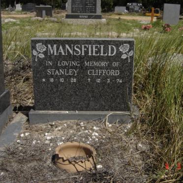 MANSFIELD Stanley Clifford 1928-1974