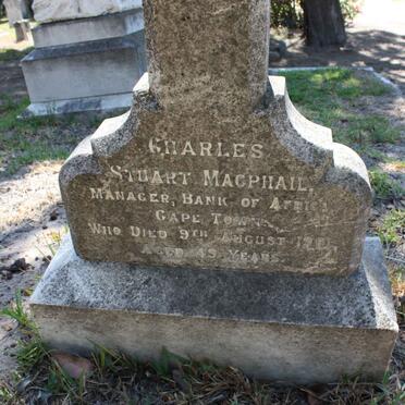 MACPHAIL Charles Stuart -1911