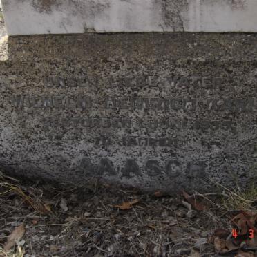 MAASCH Wilhelm Heinrich Karl -1935