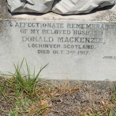 MACKENZIE Donald -1917