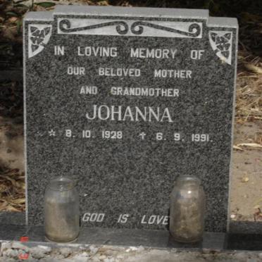 MALINDA Johanna 1928-1991