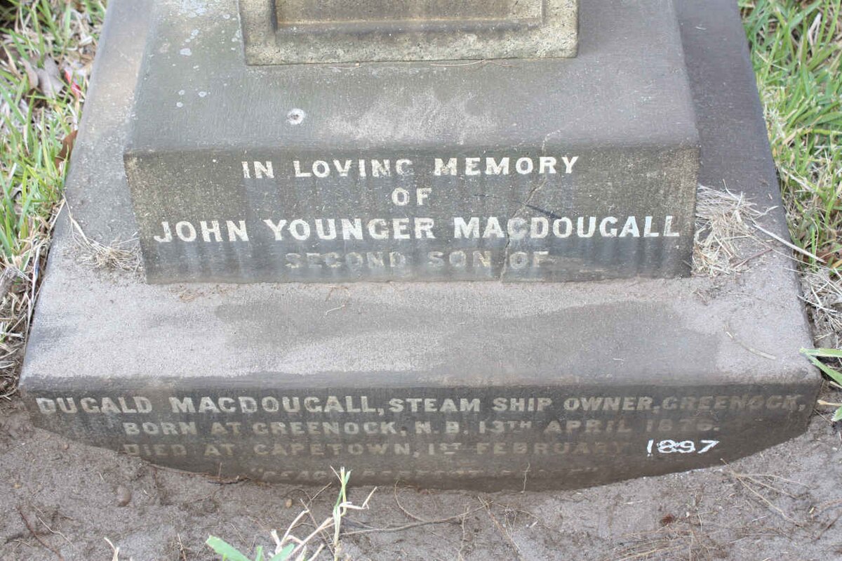 MACDOUGALL John Younger 1876-1897