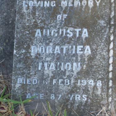 MAHON Augusta Dorathea -1948