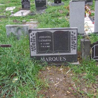 MARQUES Johanna Catharina 1932-1982