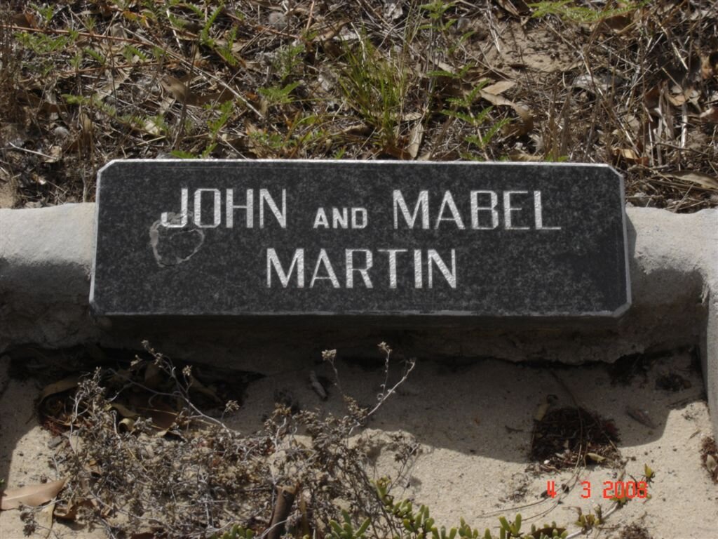MARTIN John &amp; Mabel