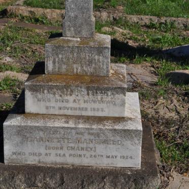 MANSFIELD John -1923 &amp; Jeannette CHANEY -1924