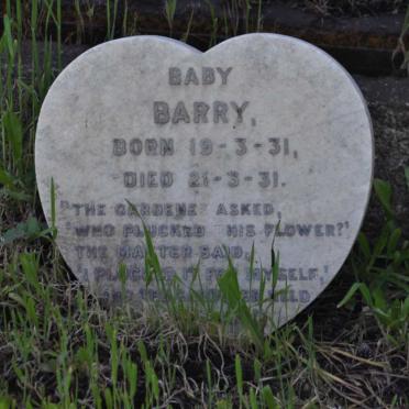 MALAN Barry 1931-1931