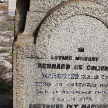 MARCHAND Bernard De Coligny 1885-1942