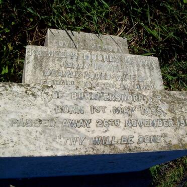 MANNIX Kathleen Mooney nee POWELL 1895-1916