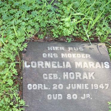 MARAIS Cornelia nee HORAK -1947