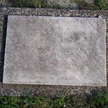 MARAIS Stephanus Cornelius 1920-1971