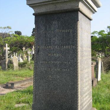 MARAIS Petrus Johannes -1918 :: MARAIS Sarah Florence nee BELFIELD -1900 :: MARAIS Sarah Florence 1885-1908