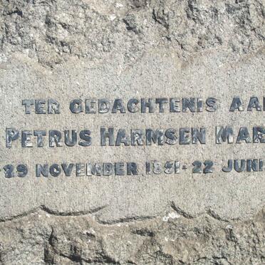 MARAIS Petrus Harmsen 1851-1921 &amp; Johanna Margaretha WESSELS 1861-1934