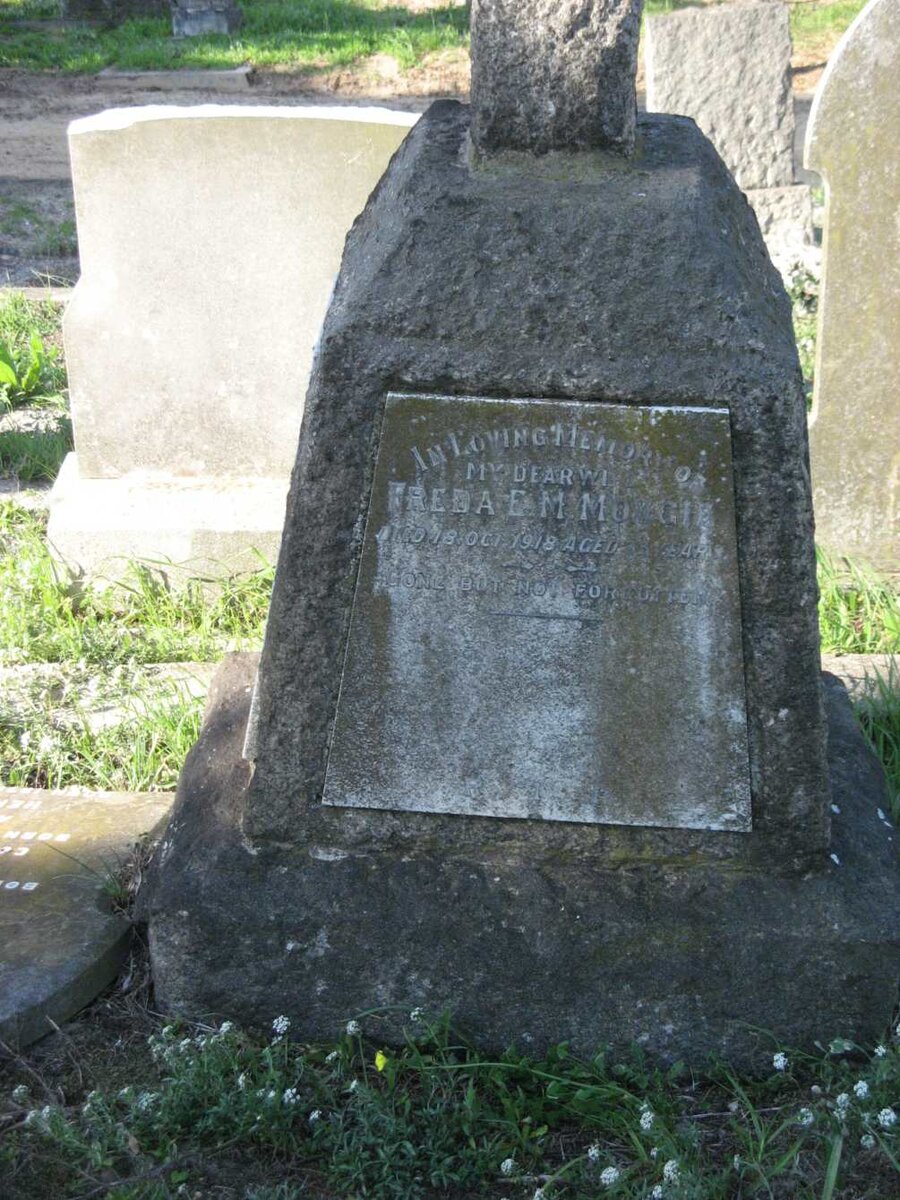 MONGIE Freda E.M. -1918