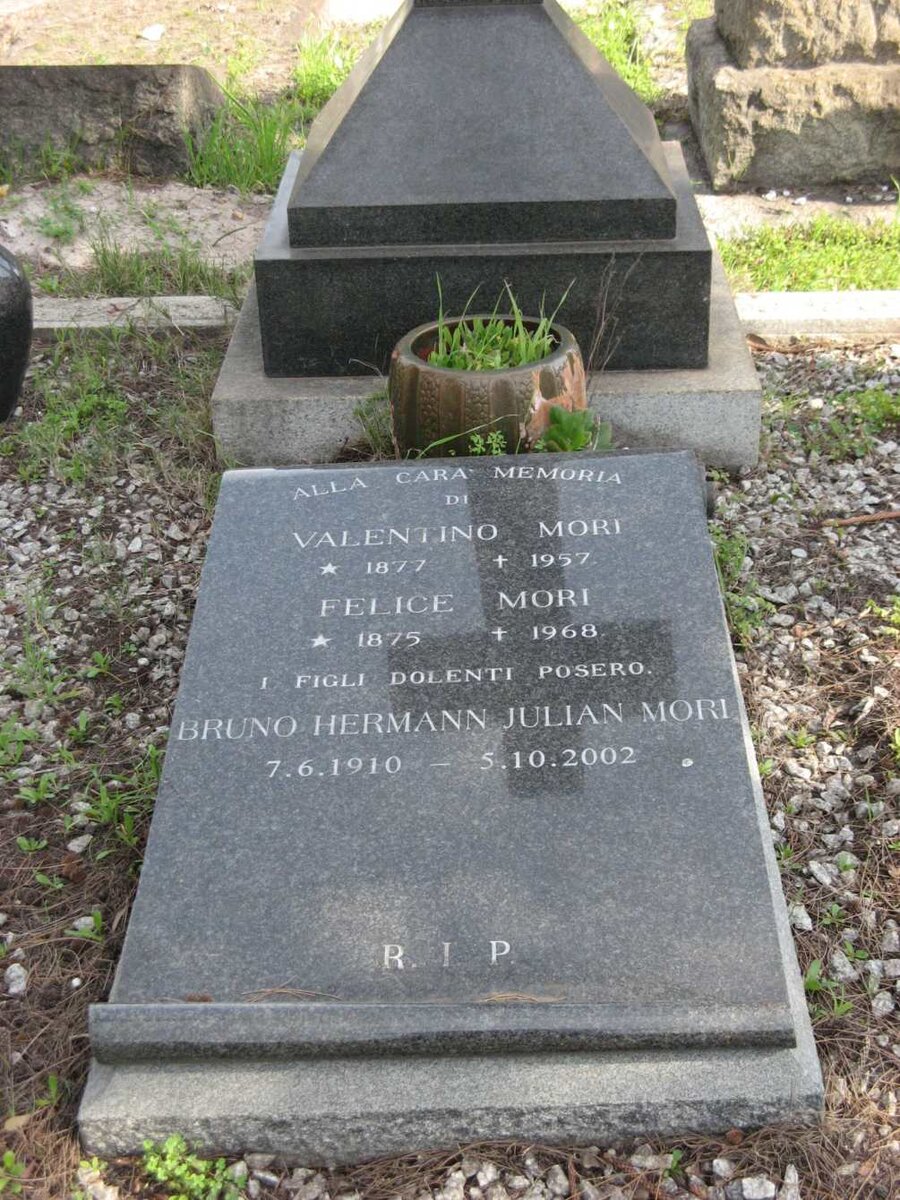 MORI Valentino 1877-1957 :: MORI Felice 1875-1968 :: MORI Bruno Hermann Julian 1910-2002