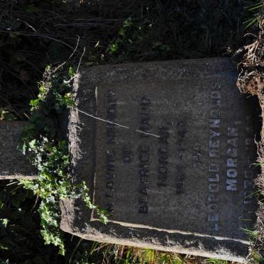 MORGAN Leopold Reynolds 1875-1944 &amp; Beatrice Maud 186?-1942