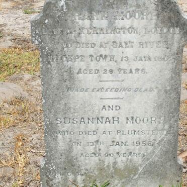 MOORE Frank -1902 :: MOORE Susannah -1956