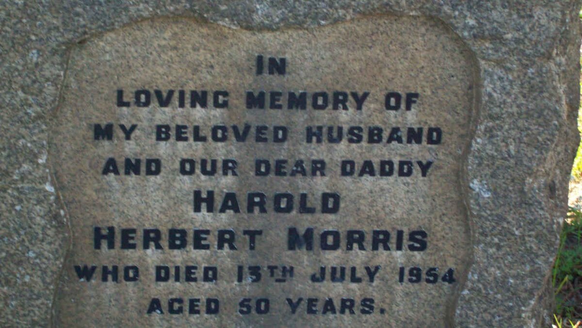 MORRIS Harold Herbert -1954