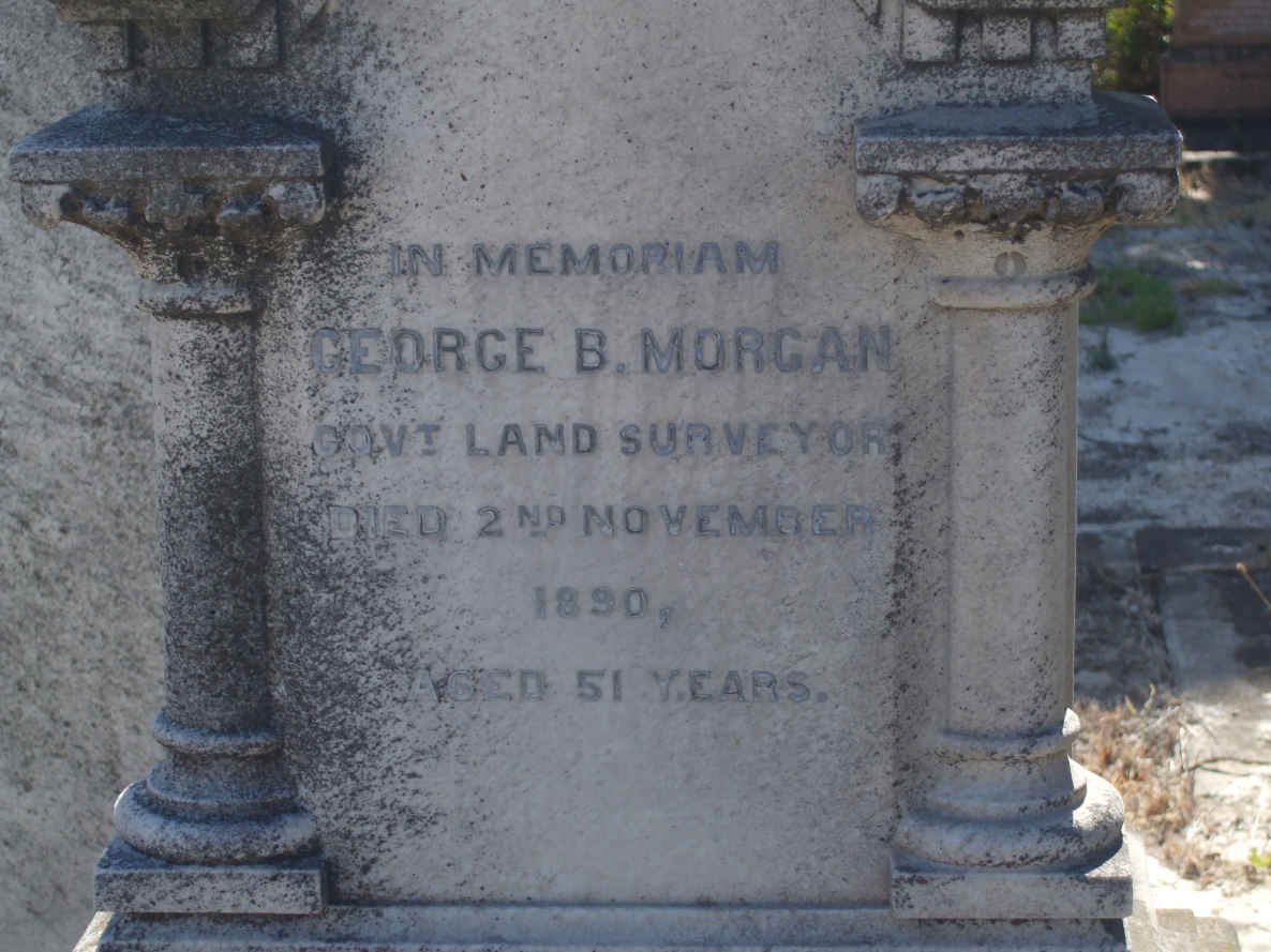 MORGAN George B. -1890