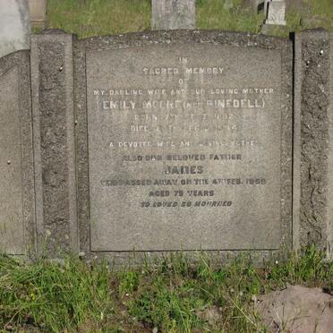 MOORE James -1959 &amp; Emily BINEDELL 1882-1914