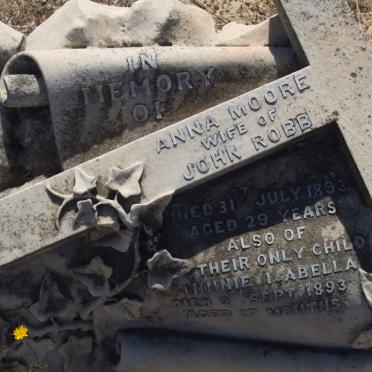 MOORE Anna -1893 :: MOORE Minnie Isabella -1893