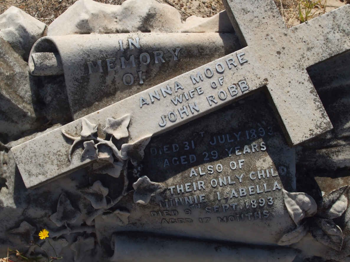 MOORE Anna -1893 :: MOORE Minnie Isabella -1893
