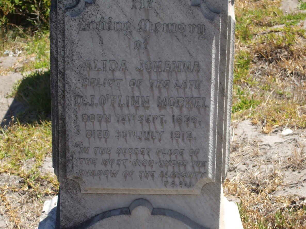 MORKEL Alida Johanna 1836-1912