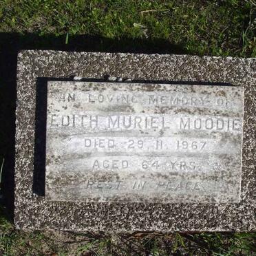 MOODIE Edith Muriel -1967
