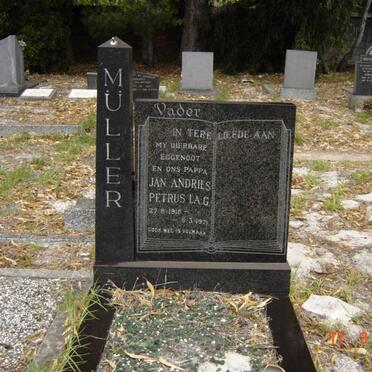 MÜLLER Jan Andries Petrus 1918-1971