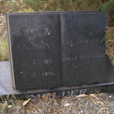 MULLER Gertruida Cathrina 1931-1976