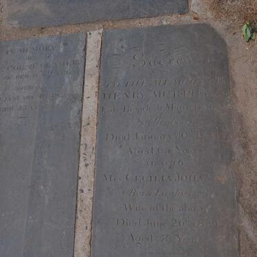 MURPHY Henry -1811 &amp; Cecilia Johanna LAUBSCHER 1786-1839