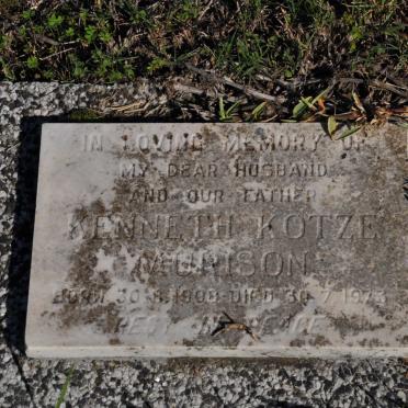 MURISON Kenneth Kotze 1908-1973