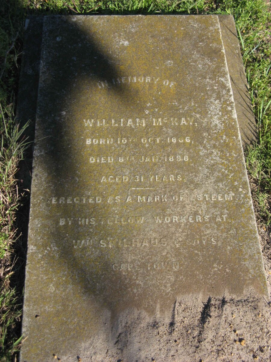 MCKAY William 1866-1898