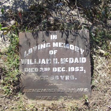 McDAID William H. -1953