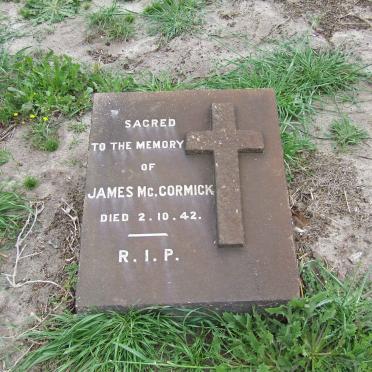 MCCORMICK James -1942