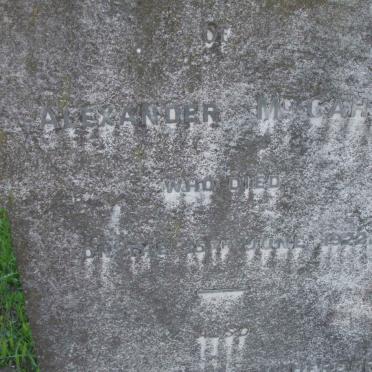 McCAHY Alexander -1922 :: Mc CAHY Frederick William Herbert 1877-1951