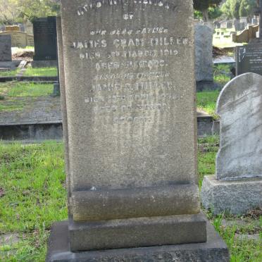 MILLER James Cram -1919 &amp; Janie S. -1932