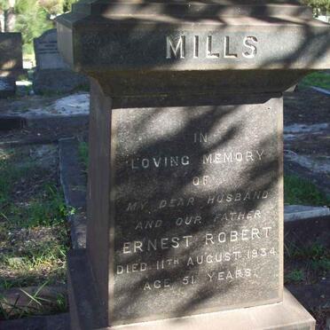 MILLS Ernest Robert -1934