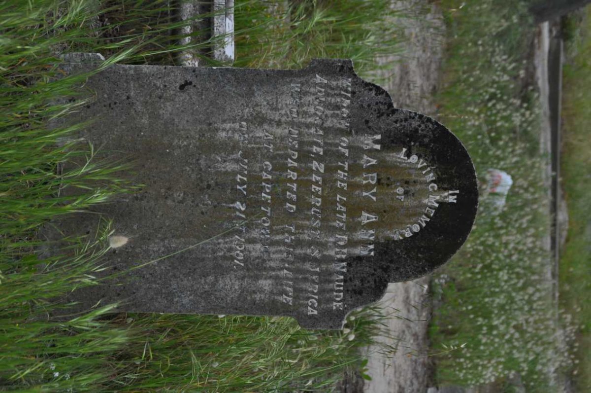 NAUDÉ Mary Ann -1901