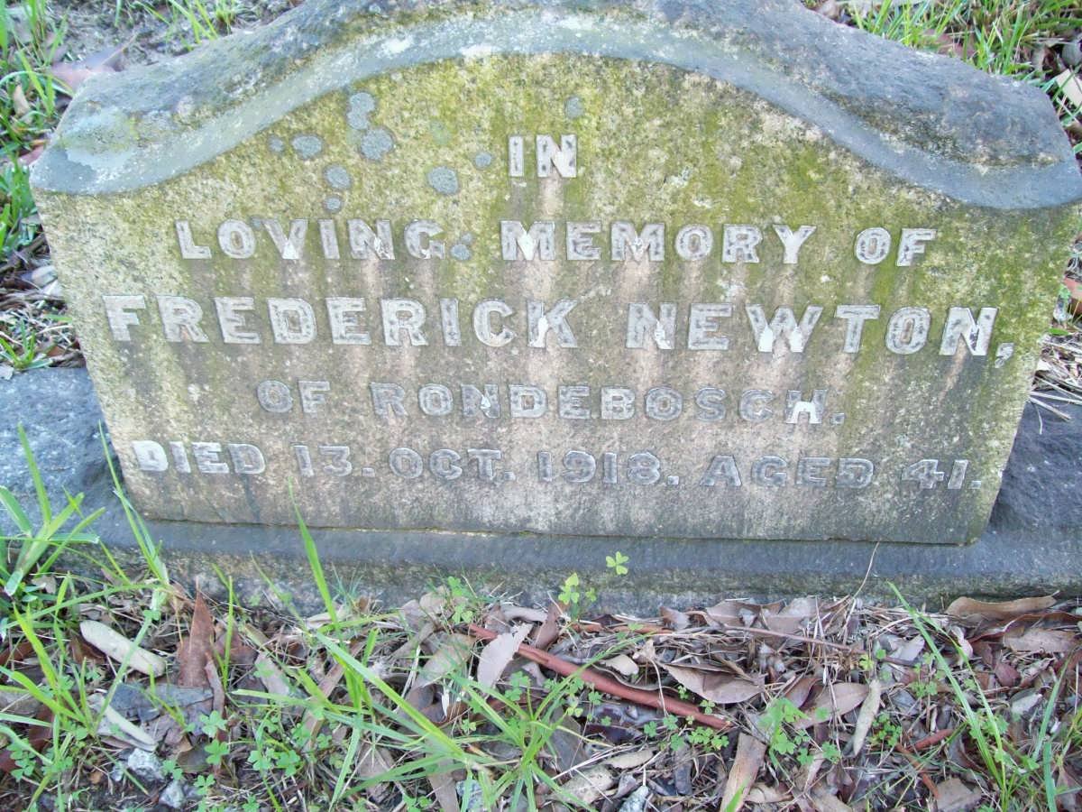 NEWTON Frederick -1918