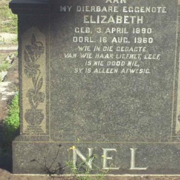 NEL Elizabeth 1890-1960