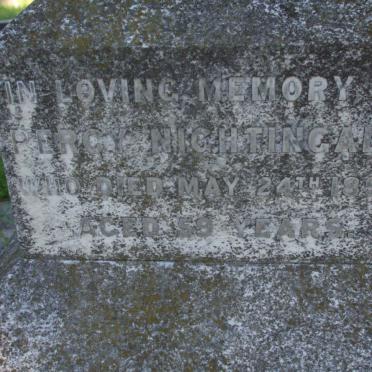 NIGHTINGALE Percy  -1895 