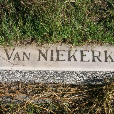 NIEKERK , van